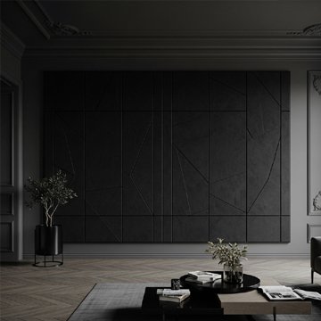 Charcoal Wall Panel for Bold Interior Design